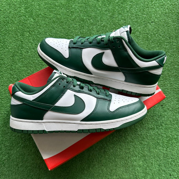 Nike Michigan State Low Dunks Size 10.5