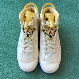 Jordan Dynamic Yellow Floral 6s Size 7Y
