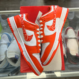 Nike Paisley Pack Orange Low Dunks Size 9W/7.5M