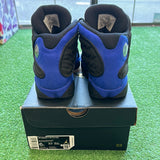Jordan Black Hyper Royal 13s Size 6Y