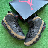 Jordan Olive 9s Size 10.5