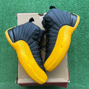 Jordan University Gold 12s Size 9