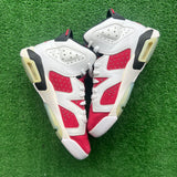 Jordan Carmine 6s Size 5.5Y