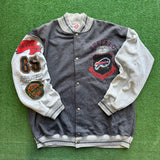 Vintage Buffalo Bills Sweater Jacket Size L