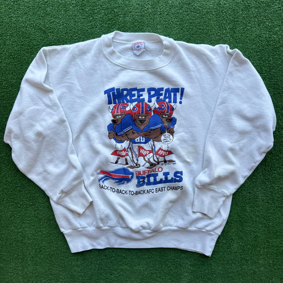 Vintage Buffalo Bills Crewneck M