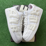 Nike CPFM White Low Air Force 1s Size 8.5