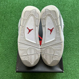 Jordan White Oreo 4s Size 7Y