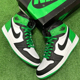 Jordan Lucky Green 1s Size 13