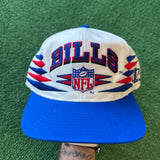 Vintage Buffalo Bills Logo Athletic Pro Line Diamond Cut Snapback Hat