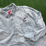 Vintage Buffalo Bills Denim Shirt Size XL
