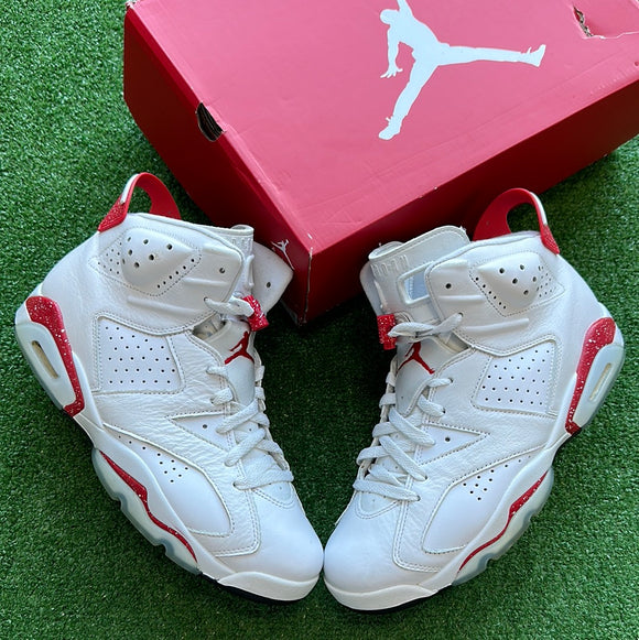 Jordan Red Oreo 6s Size 10.5