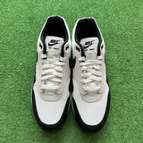 Nike Black White Air Max 1s Size 10.5