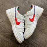Nike Multi Color Paisley Low Dunks Size 6Y