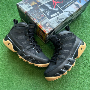 Jordan NRG Black Gum 9s Size 8