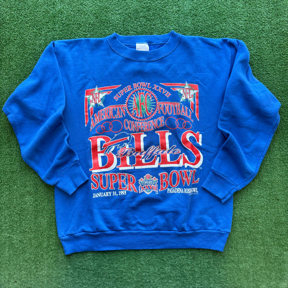 Vintage Buffalo Bills Crewneck Size L