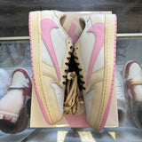 Jordan Travis Scott Shy Pink Low 1s Size 11