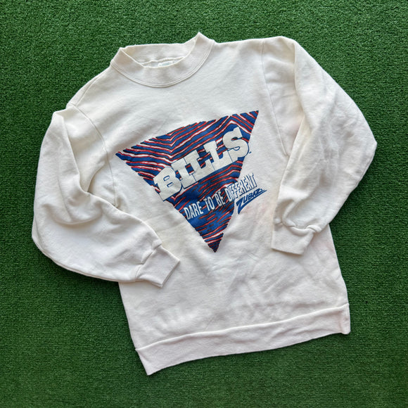 Vintage Buffalo Bills Zubaz Crewneck Size XS/S
