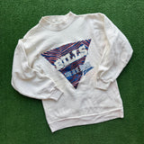 Vintage Buffalo Bills Zubaz Crewneck Size XS/S