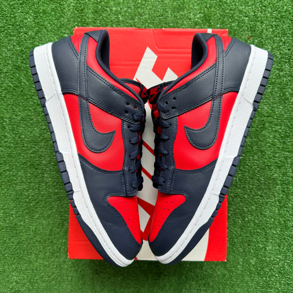 Nike University Red Obsidian Dunk Size 11