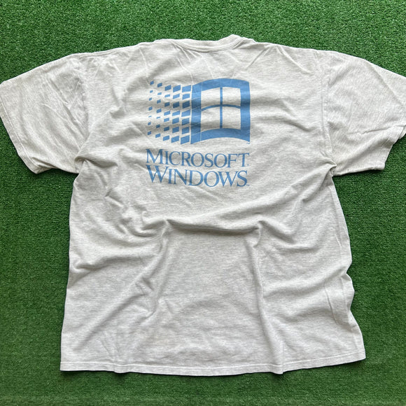 Vintage Microsoft Windows Tee Size L