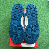 Nike Industrial Blue Sashiko Low Dunk Size 10.5