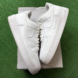Nike White Air Force 1s Size 12