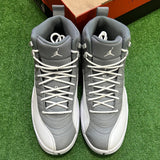 Jordan Stealth Grey 12s Size 11