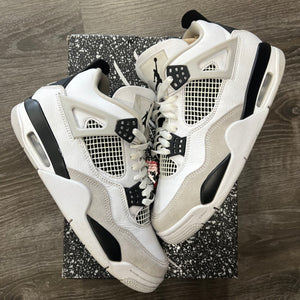 Jordan Military Black 4s Size 8