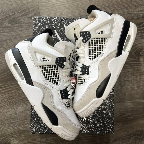 Jordan Military Black 4s Size 8