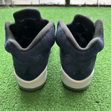 Jordan Midnight Navy 5s Size 6.5Y