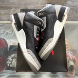 Jordan Black Cement 3s Size 10.5