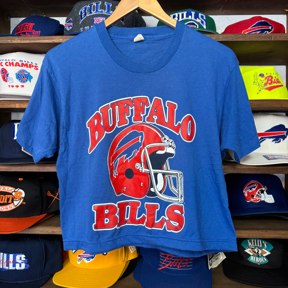 Vintage Buffalo Bills Crop Top Size XL