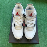 Jordan White Cement 4s Size 9.5