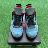 Jordan Travis Scott Cactus Jack 4s Size 11