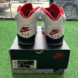 Jordan Fire Red 5s Size 6.5Y