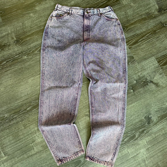 Vintage Lee Acid Wash Jeans Size 32