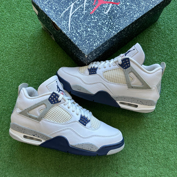 Jordan Midnight Navy 4s Size 12