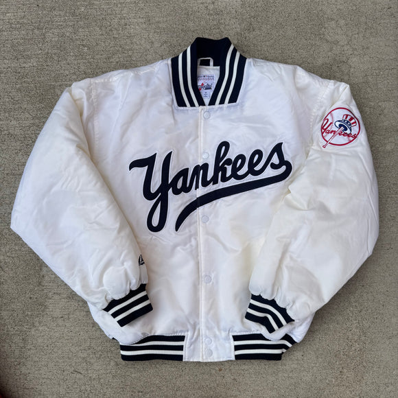 Vintage New York Yankees Satin Jacket Size M