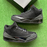 Jordan Black Cat 3s Size 10