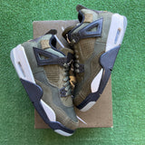 Jordan Craft Olive 4s Size 6.5Y