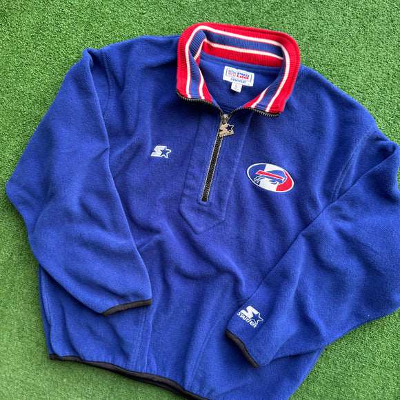 Vintage Buffalo Bills Starter Fleece Size L