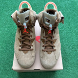 Jordan Travis Scott British Khaki 6s Size 10