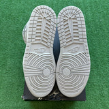 Jordan Natural Sail Grey Mid 1s Size 9