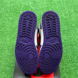 Jordan Court Purple 1s Size 12