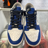 Nike Game Royal Navy Low Dunks Size 9