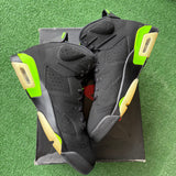 Jordan Electric Green 6s Size 12