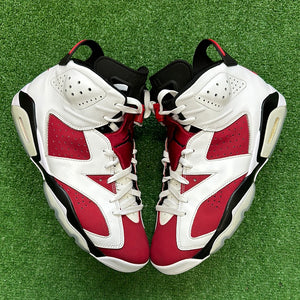 Jordan Carmine 6s Size 12