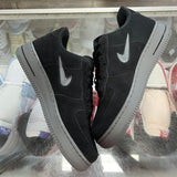 Nike Jewel Black/Grey Air Force 1s Size 8.5