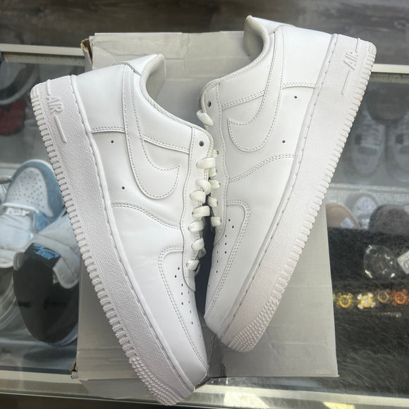 Nike White Air Force 1s Size 9.5