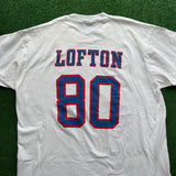 Vintage Buffalo Bills James Lofton Tee Size XL